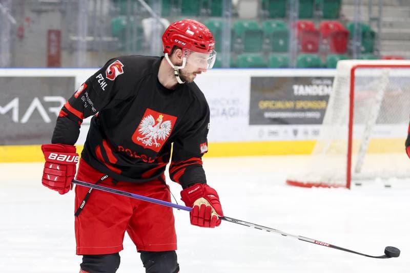 Ice Hockey. Poland national team. Training. 03.02.2024
