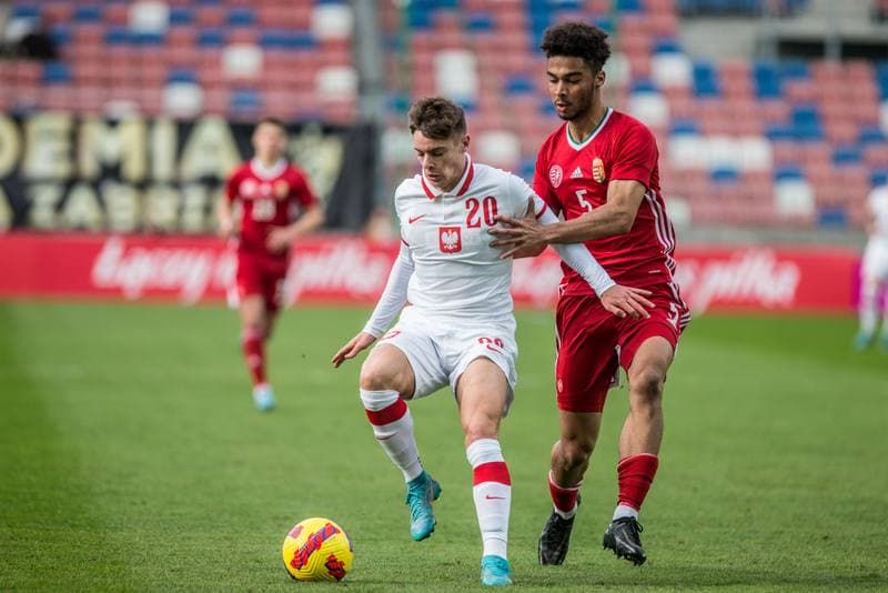 Football. eMME. Poland - Hungary. 29.03.2022