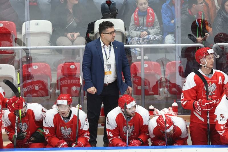 Ice Hockey. Olympic Qualification. Poland - Ukraine. 09.02.2024