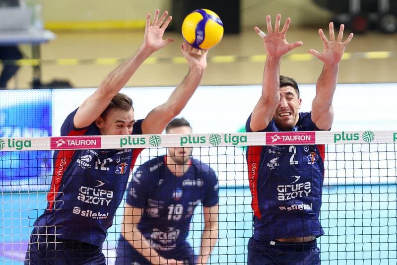 Volleyball. PlusLiga. GKS Katowice - Grupa Azoty ZAKSA Kedzierzyn-Kozle. 10.02.2024