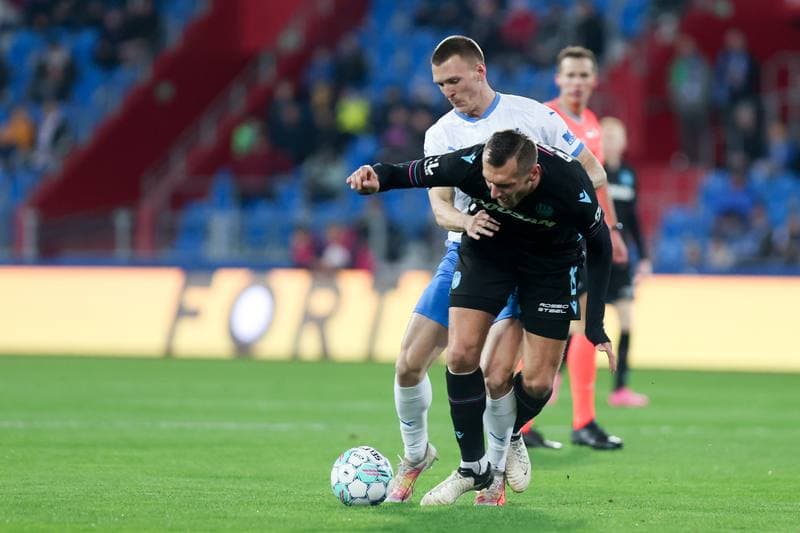 Football. Fortuna:Liga. Banik Ostrava - Viktoria Plzen. 13.02.2024