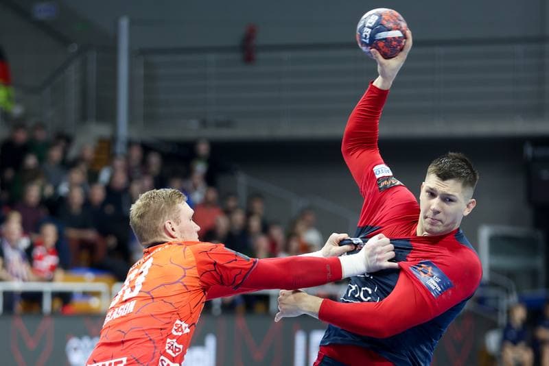 Handball. EHF European League. Gornik Zabrze - Rhein-Neckar Lowen. 13.02.2024