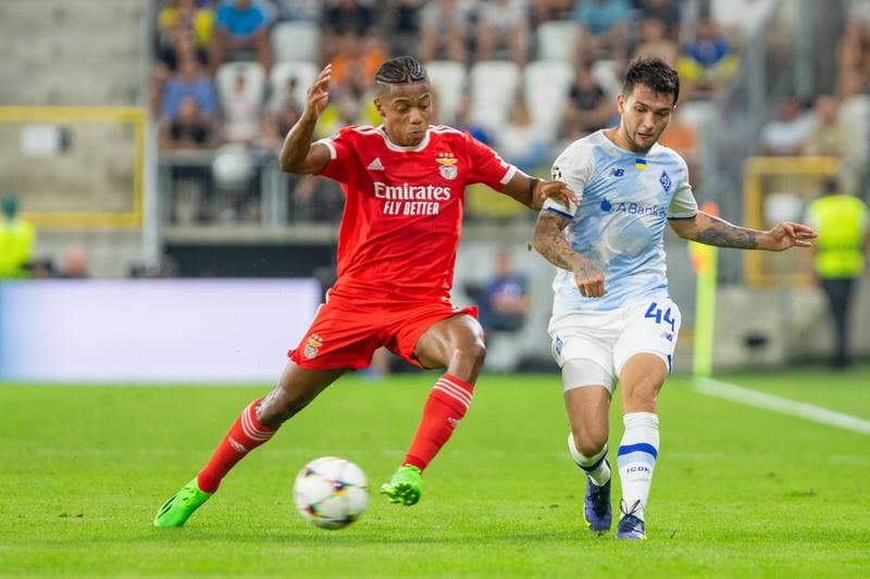 Football. UEFA Champions League. Dynamo Kyiv - Benfica. 17.08.2022