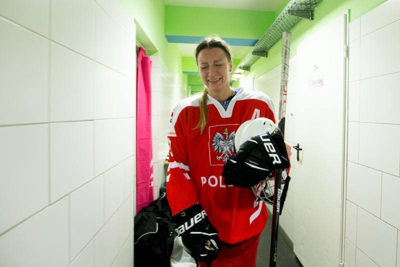 Ice Hockey. Women's World Championship Division 1B. Poland - Italy. 12.04.2022