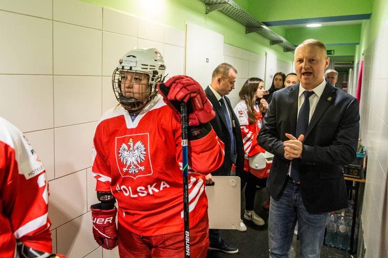 Ice Hockey. Women's World Championship Division 1B. Poland - China. 14.04.2022