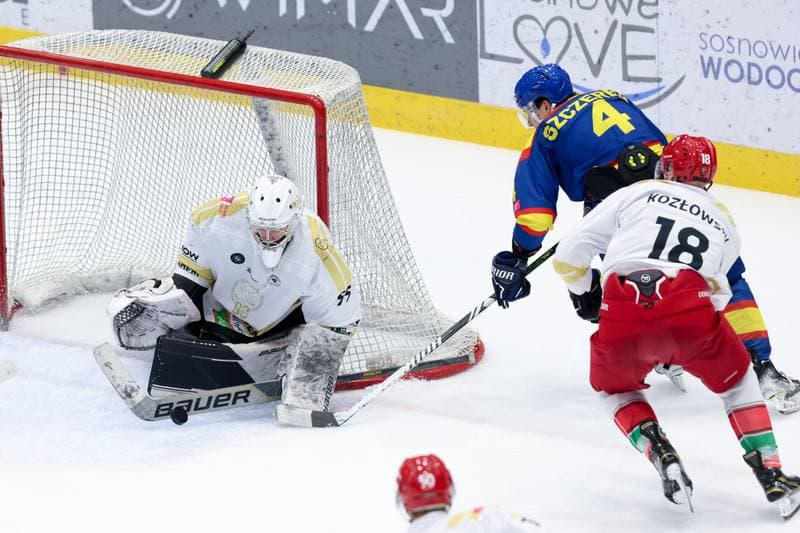 Ice Hockey. Tauron Hokej Liga. Zaglebie Sosnowiec - PZU Podhale Nowy Targ. 14.02.2024