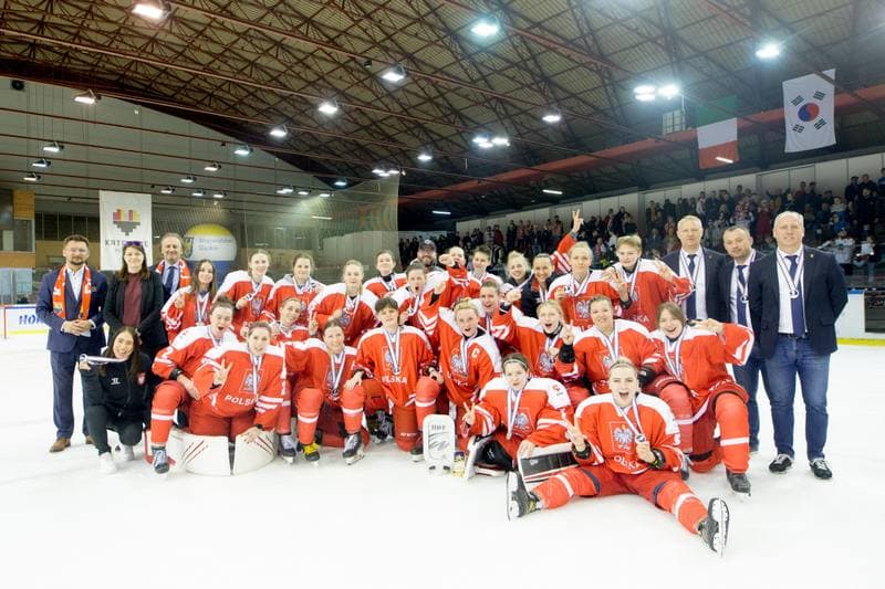Ice Hockey. Women's World Championship Division 1B. Poland - China. 14.04.2022
