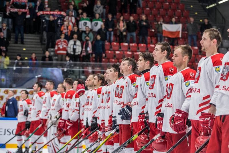 Ice Hockey. World Championship Division 1 Group B. Poland - Estonia. 26.04.2022