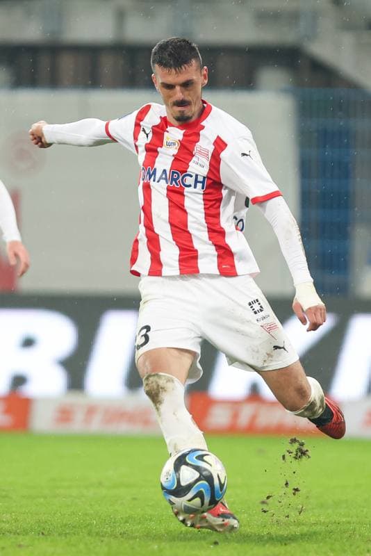 Football. PKO BP Ekstraklasa. Piast Gliwice - Cracovia Krakow. 23.02.2024