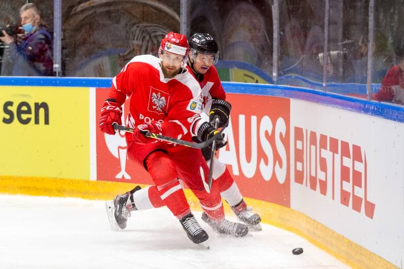 Ice Hockey. World Championship Division 1 Group B. Poland - Japan. 01.05.2022