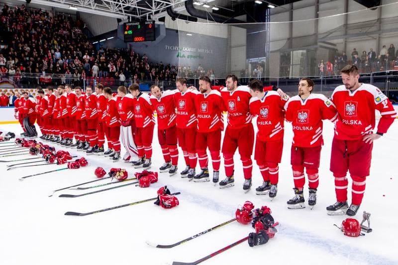 Ice Hockey. World Championship Division 1 Group B. Poland - Japan. 01.05.2022
