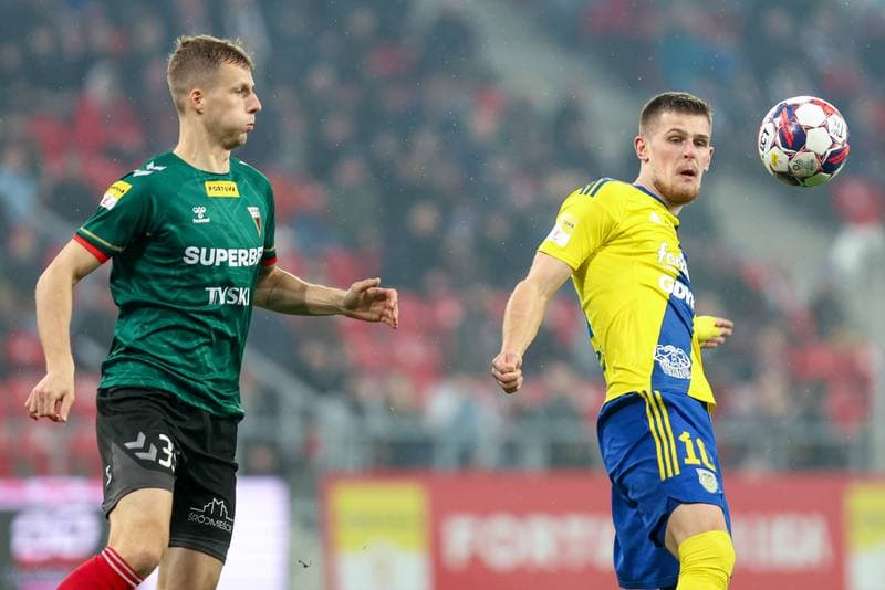 Football. Fortuna I Liga. GKS Tychy - Arka Gdynia. 01.03.2024