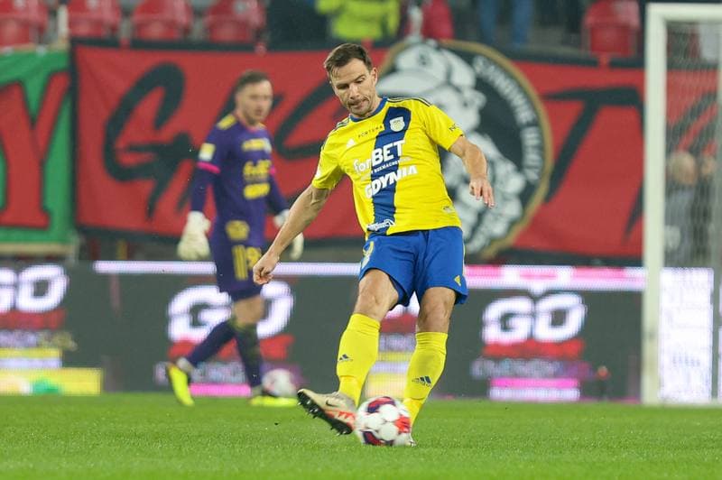 Football. Fortuna I Liga. GKS Tychy - Arka Gdynia. 01.03.2024