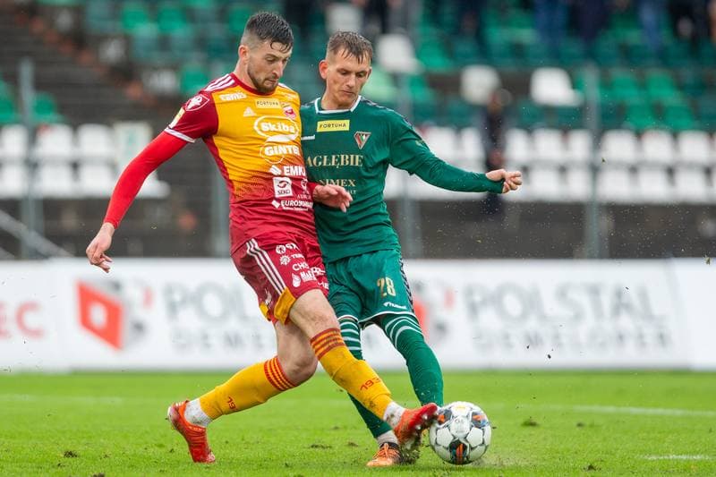 Football. Fortuna I Liga. Zaglebie Sosnowiec - Chojniczanka Chojnice. 18.09.2022