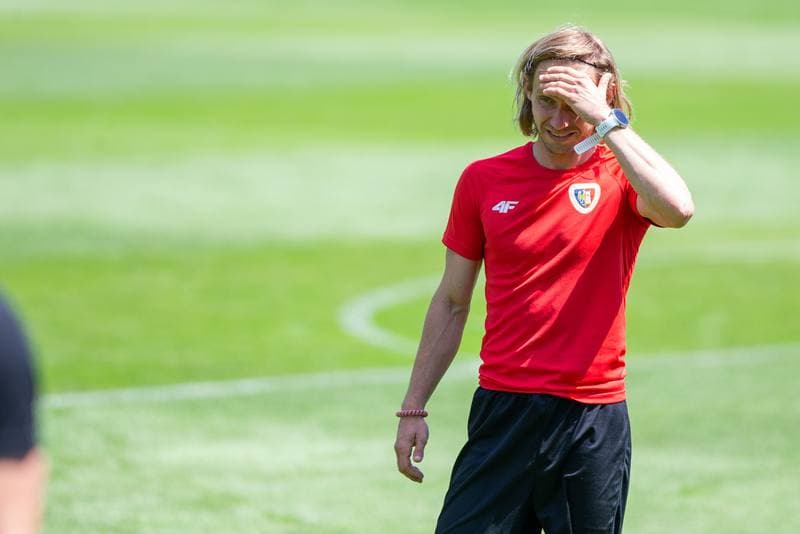 Football. Piast Gliwice. Training. 15.06.2022