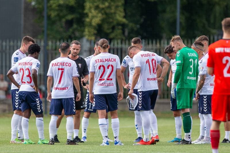 Football. Sparing. Gornik Zabrze - MFK Tatran Liptovski Mikulas. 28.06.2022