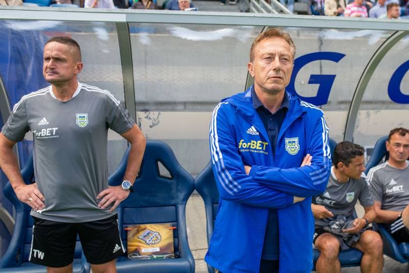Football. Fortuna I Liga. Podbeskidzie Bielsko-Biala - Arka Gdynia. 17.07.2022