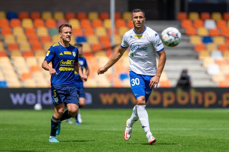 Football. Fortuna I Liga. Podbeskidzie Bielsko-Biala - Arka Gdynia. 17.07.2022