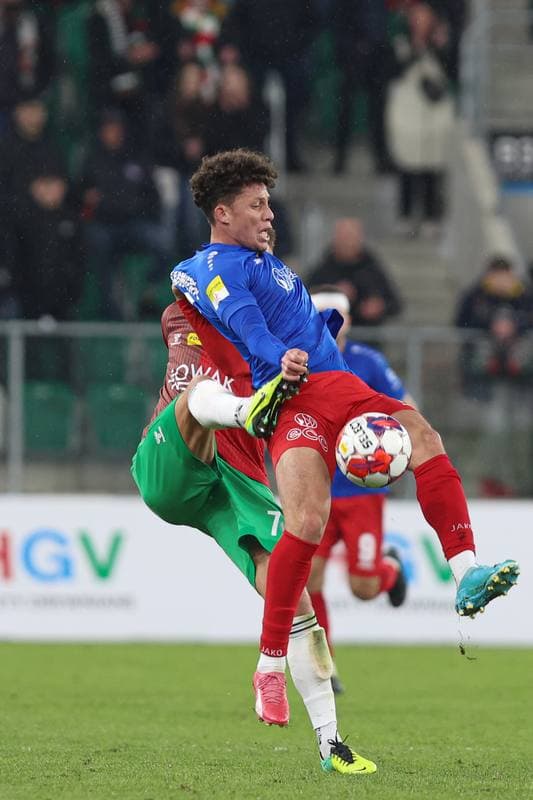 Football. Fortuna I Liga. Zaglebie Sosnowiec - Odra Opole. 10.03.2024
