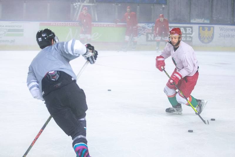 Ice Hockey. Zaglebie Sosnowiec. Training. 02.08.2022