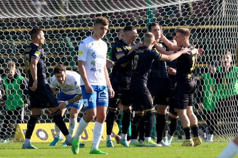 Football. Fortuna I Liga. GKS Katowice - Podbeskidzie Bielsko-Biala. 17.03.2024