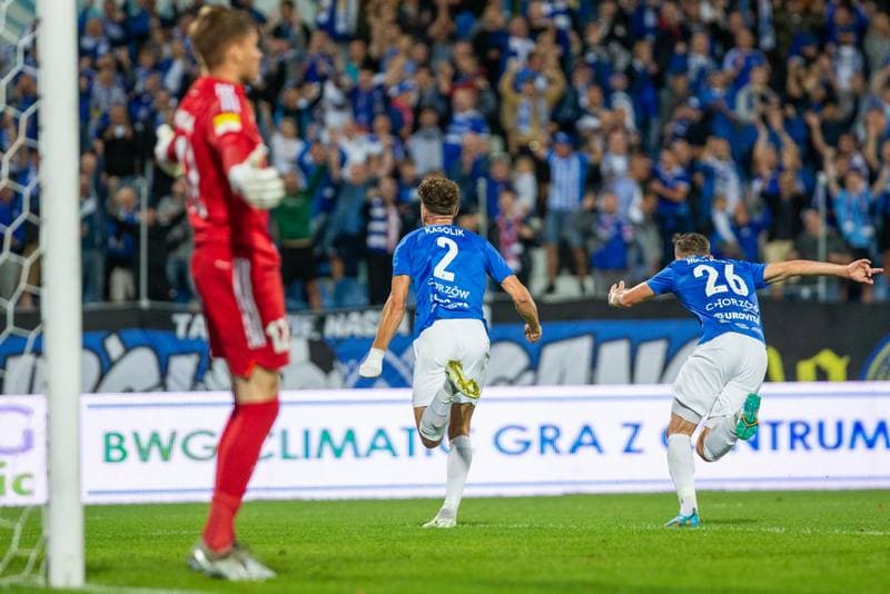 Football. Fortuna I Liga. Ruch Chorzow - Gornik Leczna. 11.08.2022