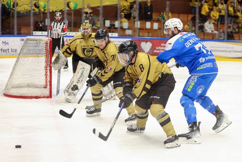 Ice Hockey. Tauron Hokej Liga. GKS Katowice - Re-Plast Unia Oswiecim. 02.04.2024