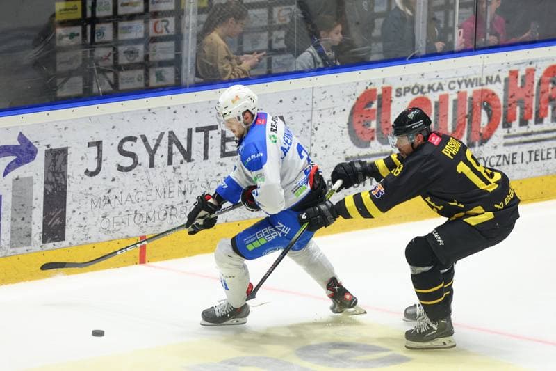 Ice Hockey. Tauron Hokej Liga. Re-Plast Unia Oswiecim - GKS Katowice. 06.04.2024