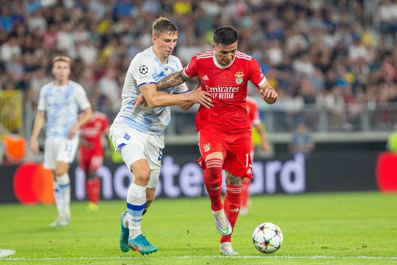 Football. UEFA Champions League. Dynamo Kyiv - Benfica. 17.08.2022
