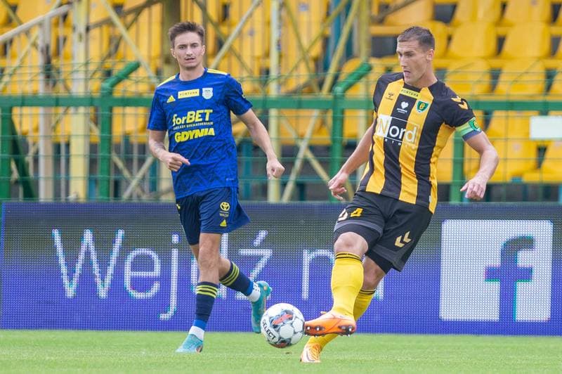 Football. Fortuna I Liga. GKS Katowice - Arka Gdynia. 28.08.2022