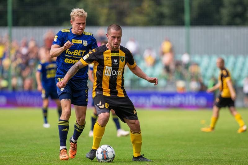 Football. Fortuna I Liga. GKS Katowice - Arka Gdynia. 28.08.2022