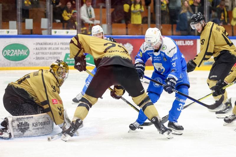 Ice Hockey. Tauron Hokej Liga. GKS Katowice - Re-Plast Unia Oswiecim. 14.04.2024