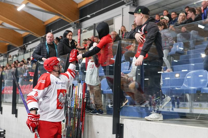 Ice Hockey. Friendly Match. Poland - Slovenia. 19.04.2024