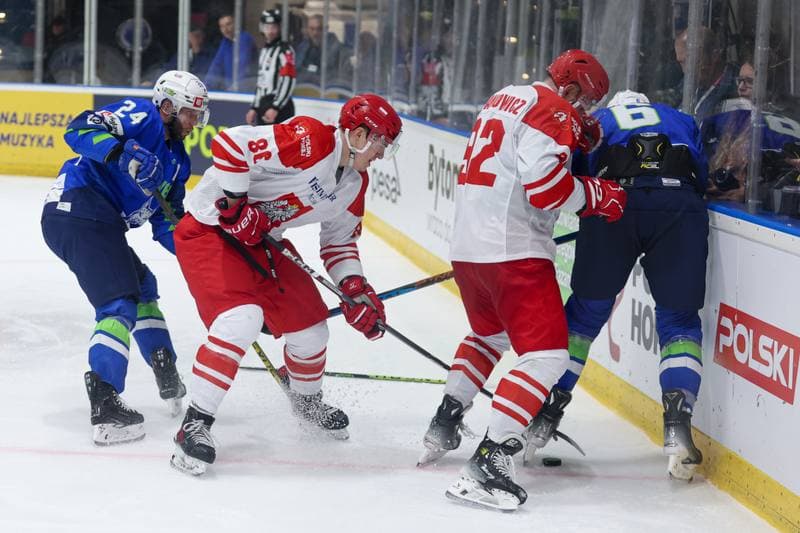 Ice Hockey. Friendly Match. Poland - Slovenia. 19.04.2024