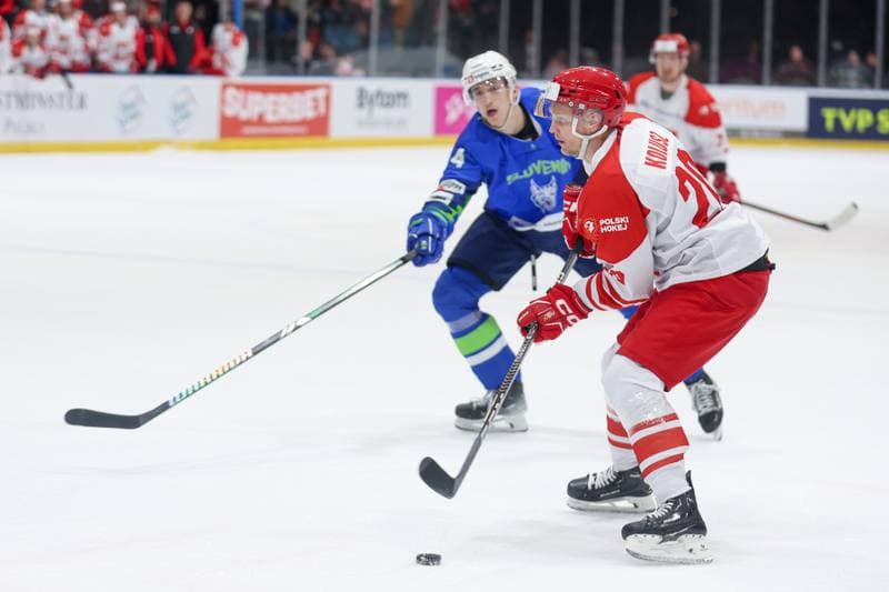 Ice Hockey. Friendly Match. Poland - Slovenia. 19.04.2024