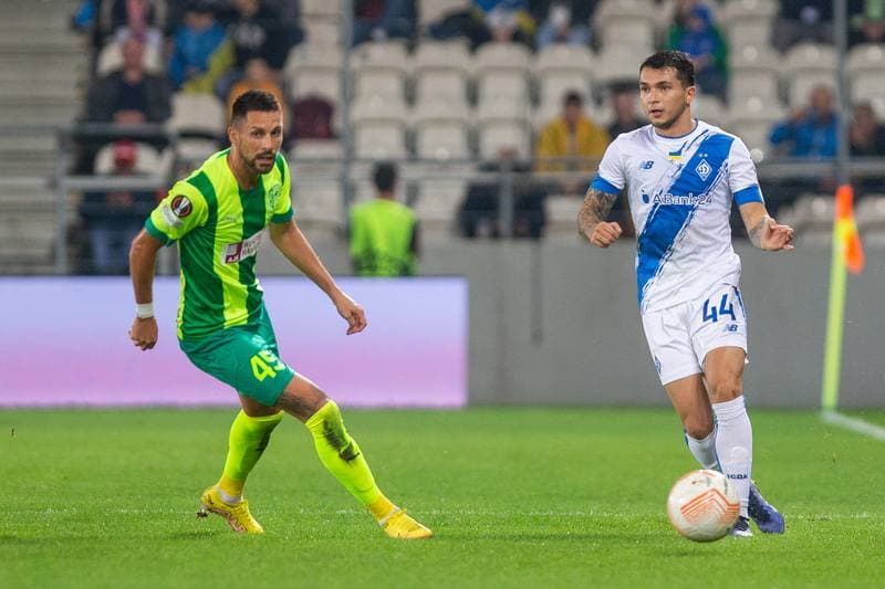 Football. UEFA Europa League. Dynamo Kyiv - AEK Larnaca. 15.09.2022