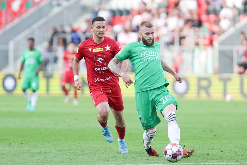 Football. Fortuna I Liga. Zaglebie Sosnowiec - Wisla Krakow. 06.05.2024