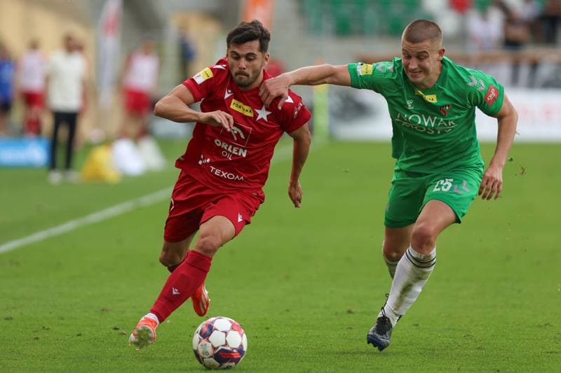 Football. Fortuna I Liga. Zaglebie Sosnowiec - Wisla Krakow. 06.05.2024