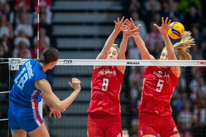 Volleyball. FIVB Women's World Championship. Serbia - Poland. 11.10.2022
