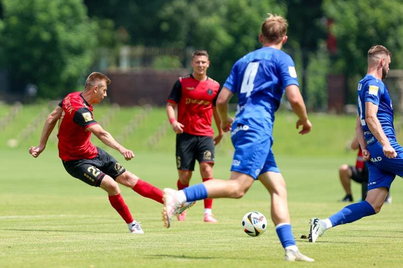 Football. Sparing. Gornik Zabrze - Odra Opole. 29.06.2024