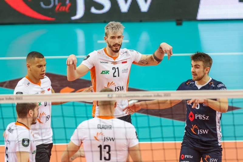 Volleyball. CEV Champions League. Jastrzebski Wegiel - Halbank Ankara. 04.05.2023