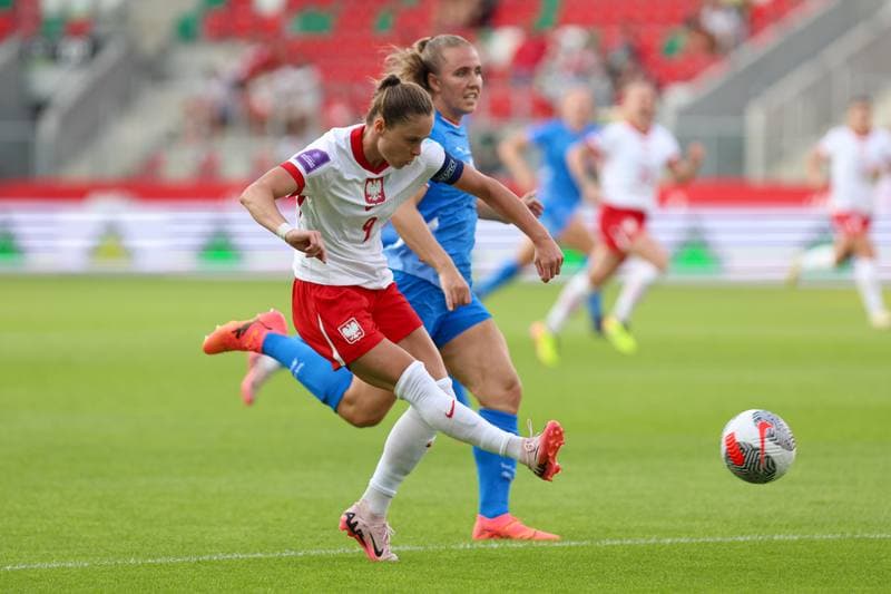 Football. UEFA Women's European Qualifiers. Poland - Iceland. 16.07.2024