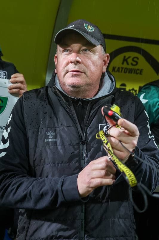 Football. Fortuna I Liga. GKS Katowice - Gornik Leczna. 15.04.2023