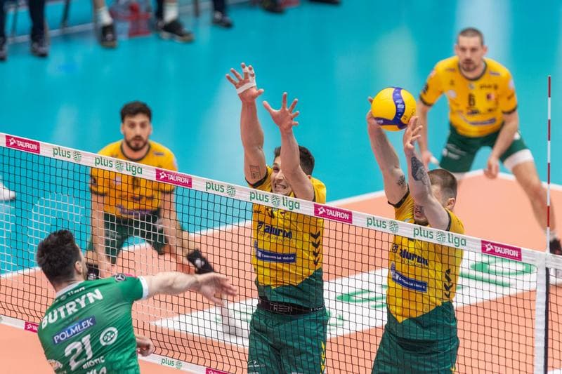 Volleyball. PlusLiga. Aluron CMC Warta Zawiercie - Indykpol AZS Olsztyn. 19.04.2023