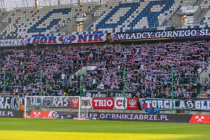 Football. PKO BP Ekstraklasa. Gornik Zabrze - Miedz Legnica. 12.11.2022