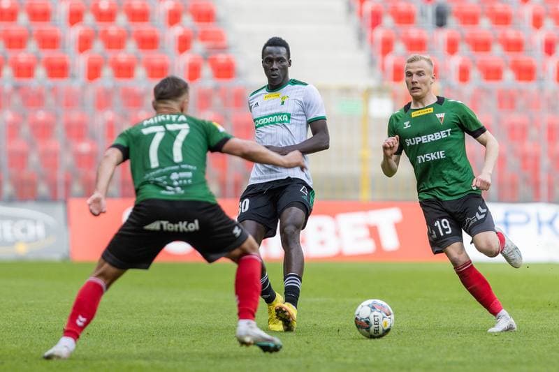 Football. Fortuna I Liga. GKS Tychy - Gornik Leczna. 29.04.2023