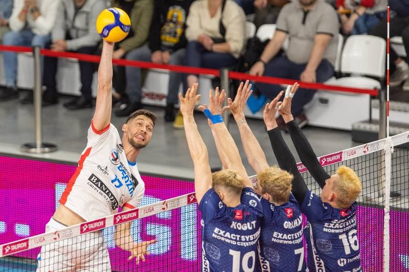 Volleyball. Tauron I Liga. MKS Bedzin - Exact Systems Norwid Czestochowa. 18.05.2023