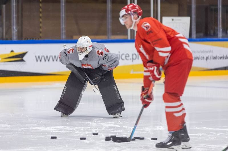 Ice Hockey. Poland national team. Training. 13.12.2022
