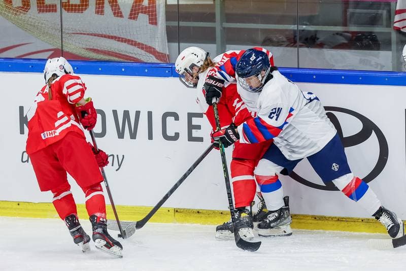 Ice Hockey. Women's U18 World Championship Division 1B. Poland - Korea. 10.01.2023