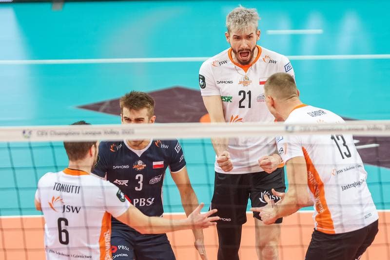 Volleyball. CEV Champions League. Jastrzebski Wegiel - Halbank Ankara. 04.05.2023